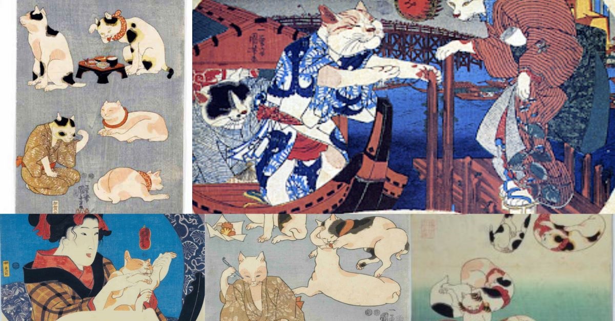 I gatti nell’arte di Utagawa Kuniyoshi