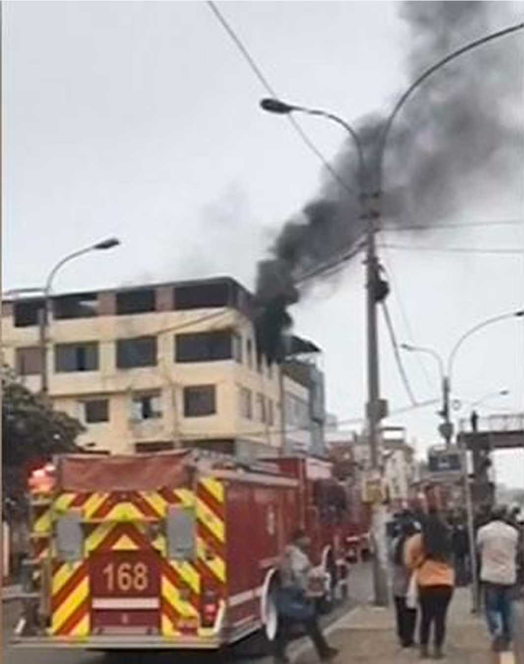 Incendio in una casa