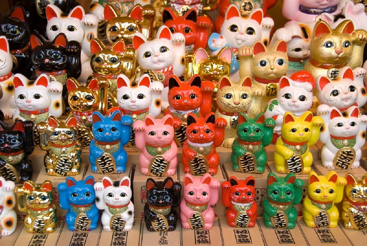 maneki neko tutti i colori