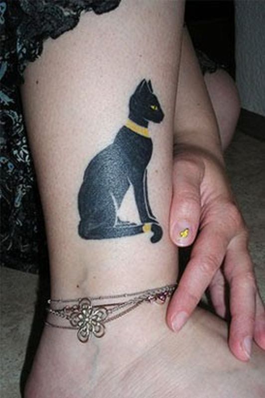 Gatto egiziano: tatoo belli da fare