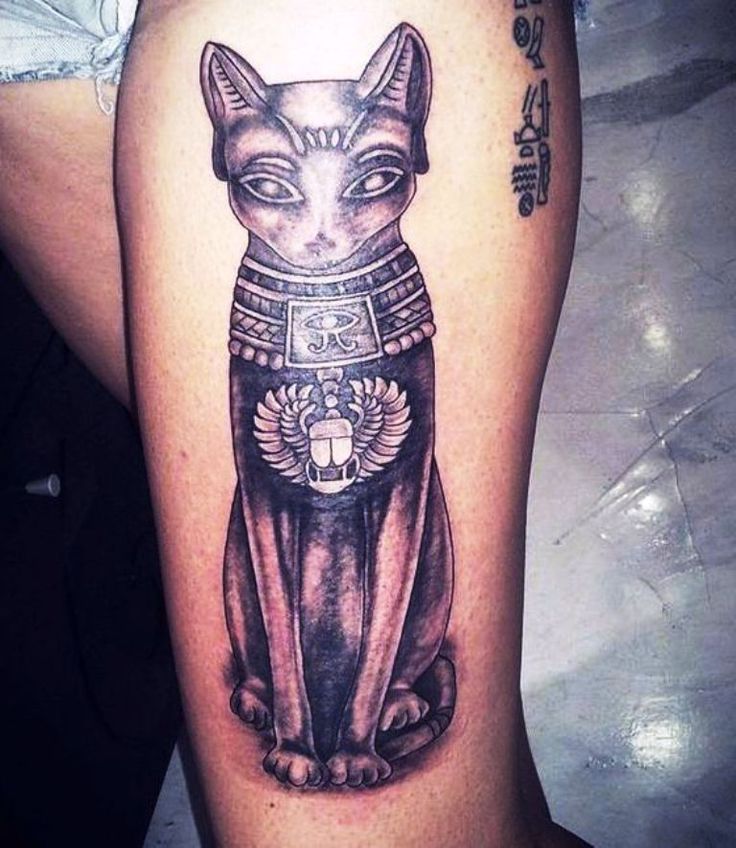Gatto egiziano: tatoo belli da fare