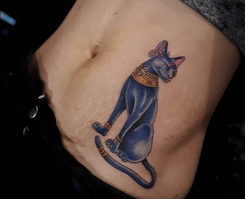 Gatto egiziano: tatoo belli da fare