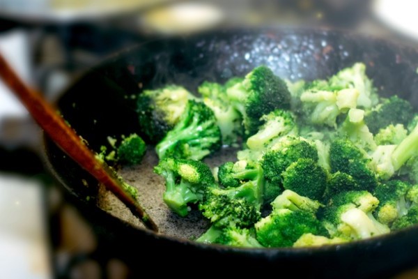 broccoli cotti in padella