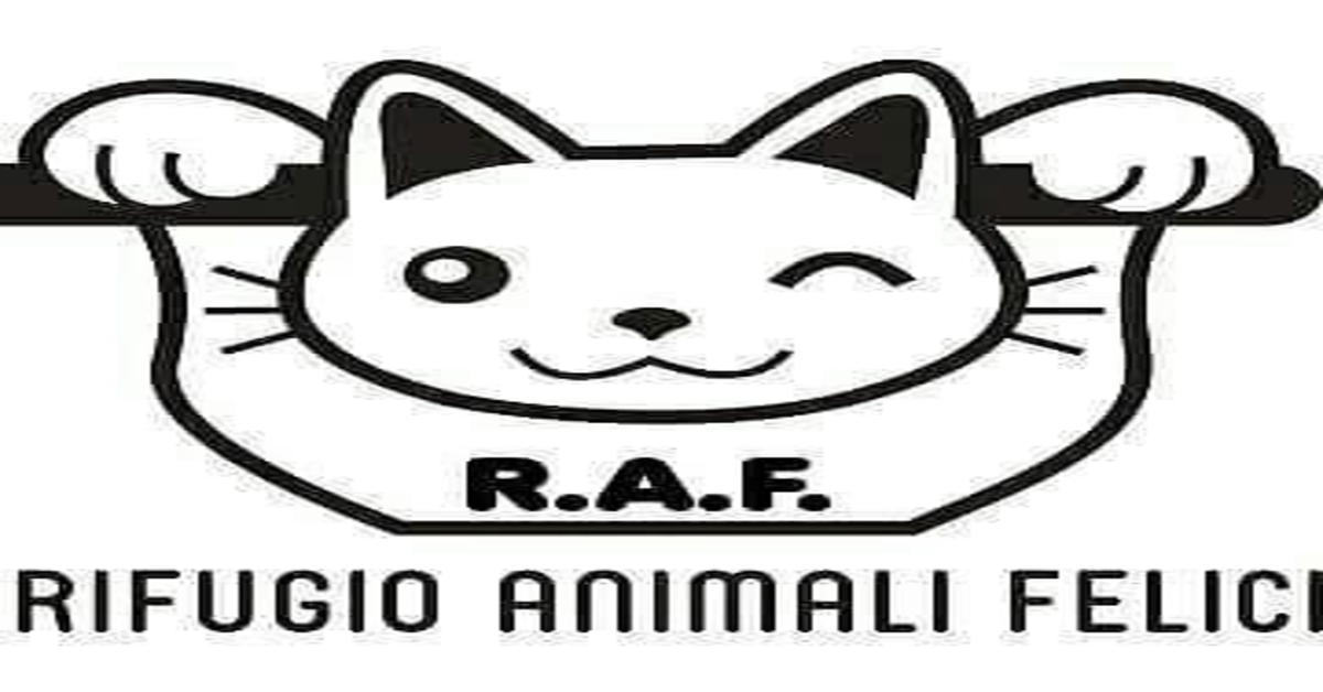 Raf rifugio Animali felici logo