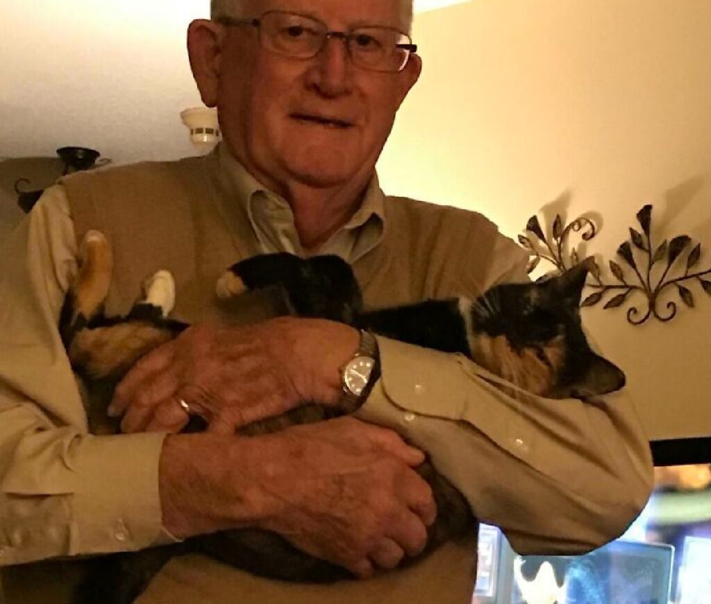 gatto amore per nonno