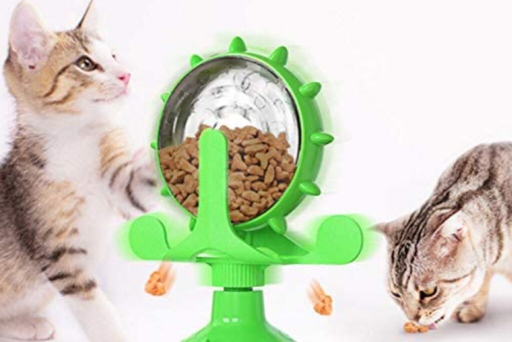 dispenser croccantini gatto