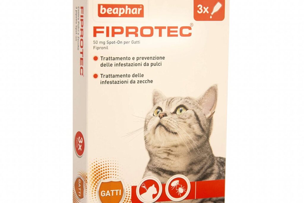 pipette antiparassitarie per il gatto