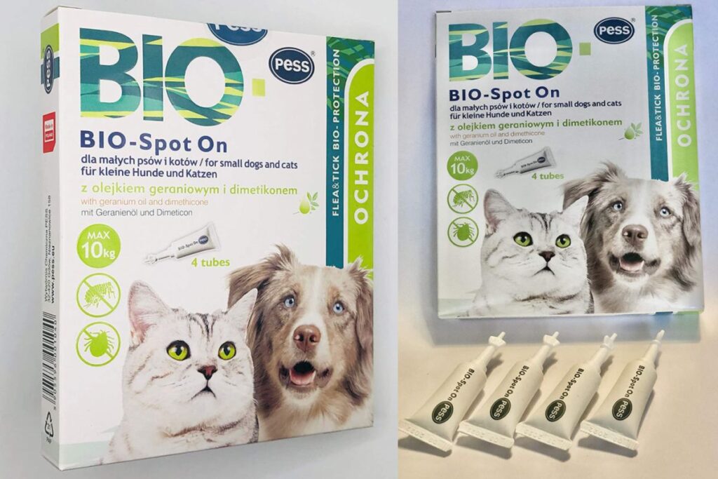 antiparassitario biologico per gatti
