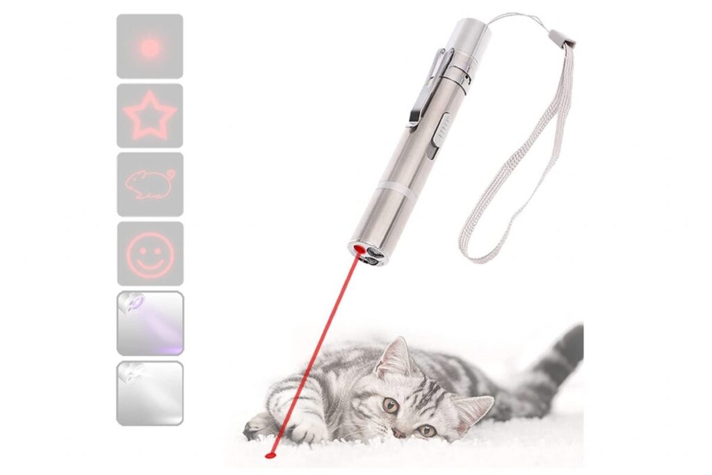 puntatore led per gatto