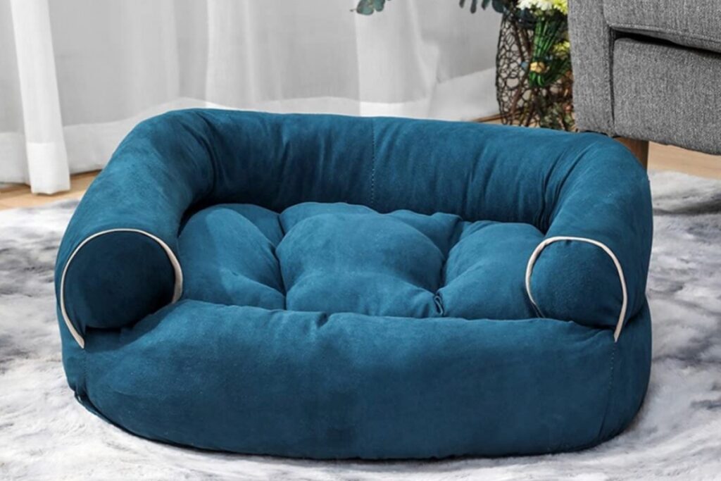 divano blu