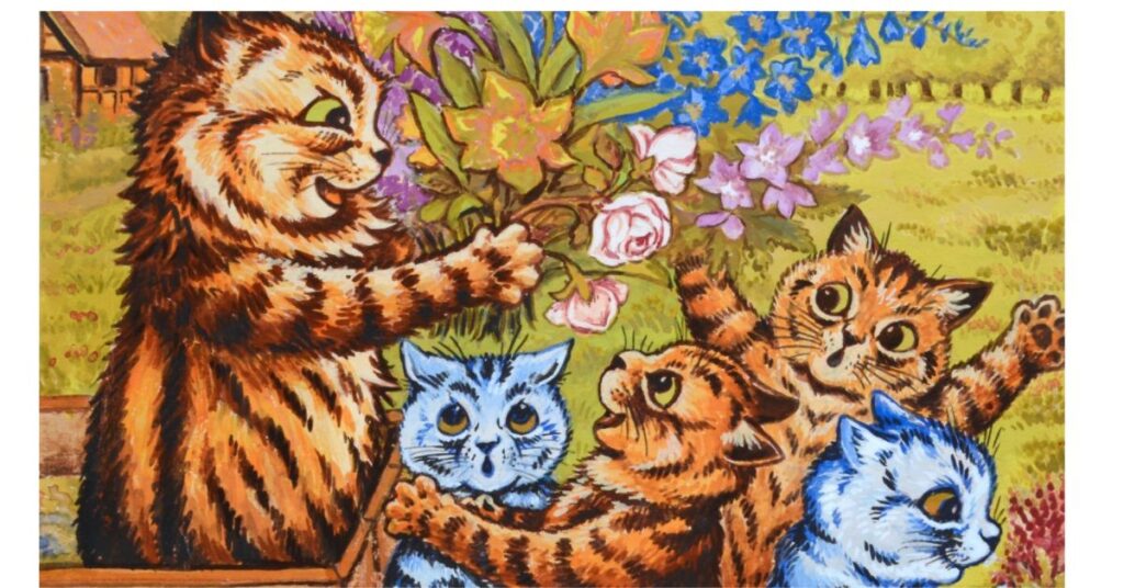 Louis Wain, l'artista eccentrico che disegnava gatti: 