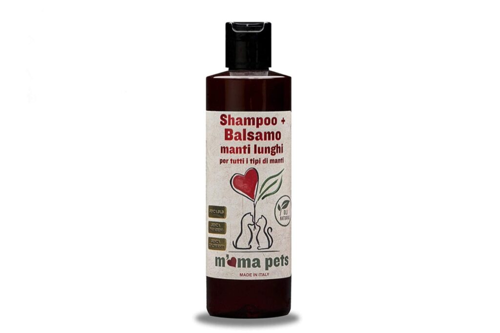shampoo e balsamo per gatti a pelo lungo
