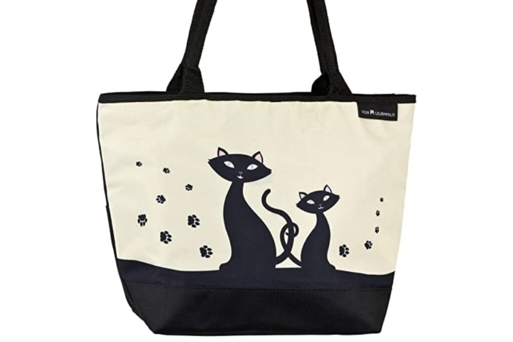 borsa da donna con gatti