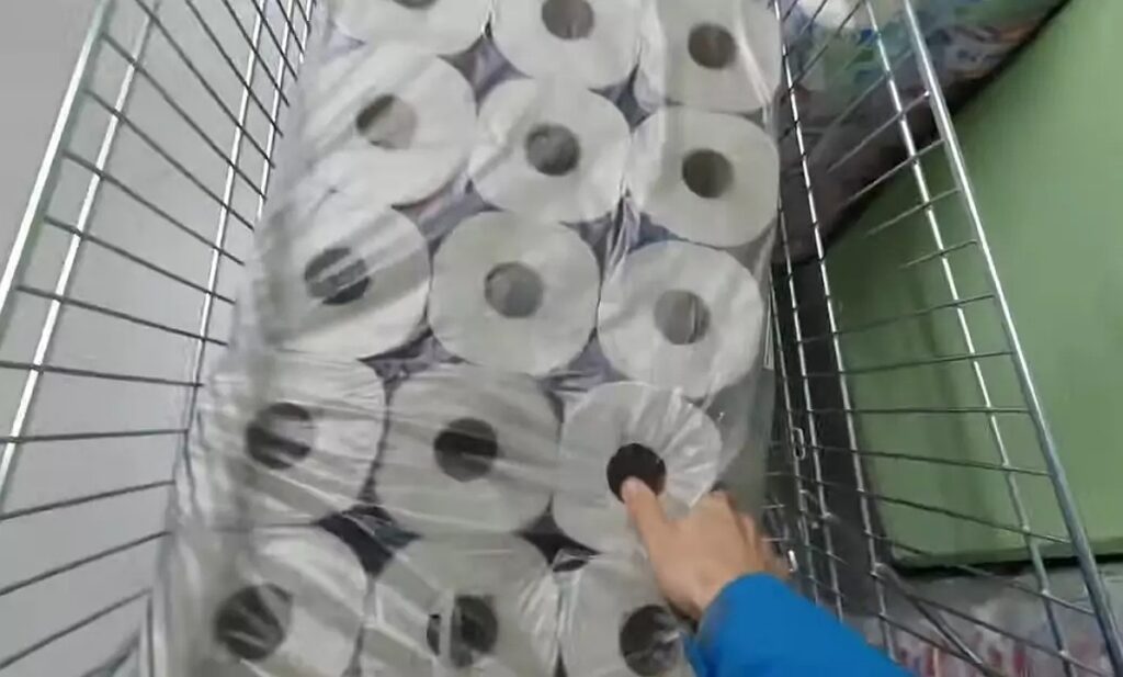 rotoli di carta igienica