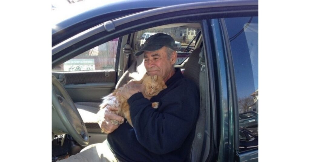 Nonno di 80 anni raccoglie rottami da 28 anni per nutrire i gatti senzatetto