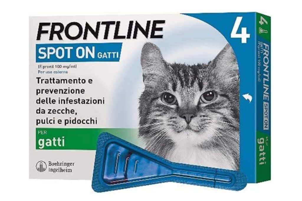 antiparassitario per gatti e gattini