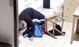 Il gattino dispettoso butta a terra la sedia e fa cadere il padrone distratto (VIDEO)