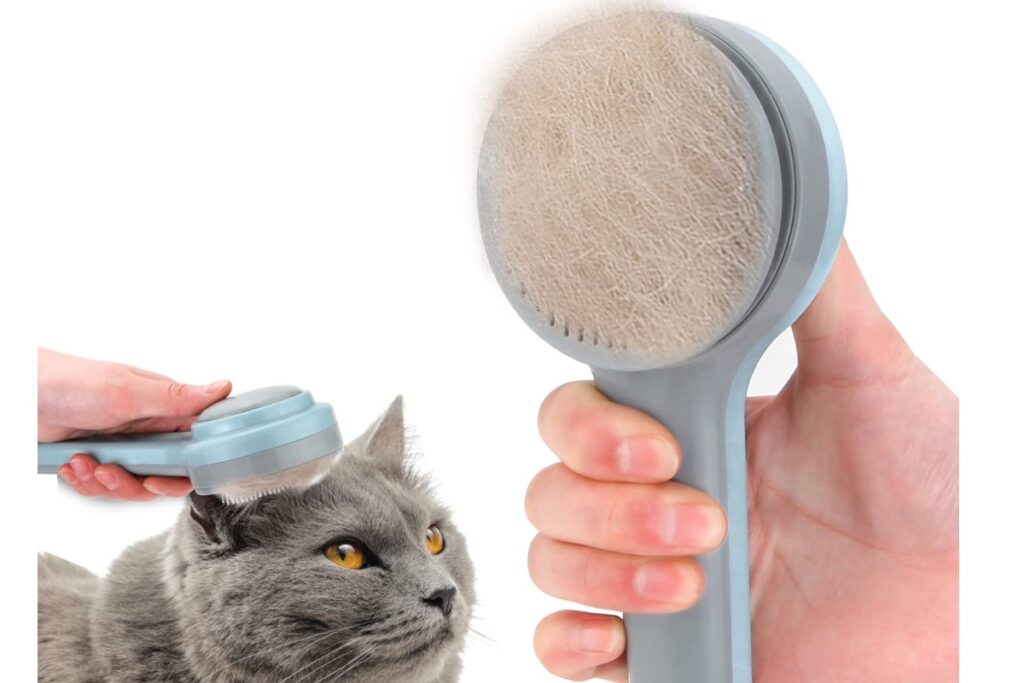 spazzola per gatti a pelo corto 