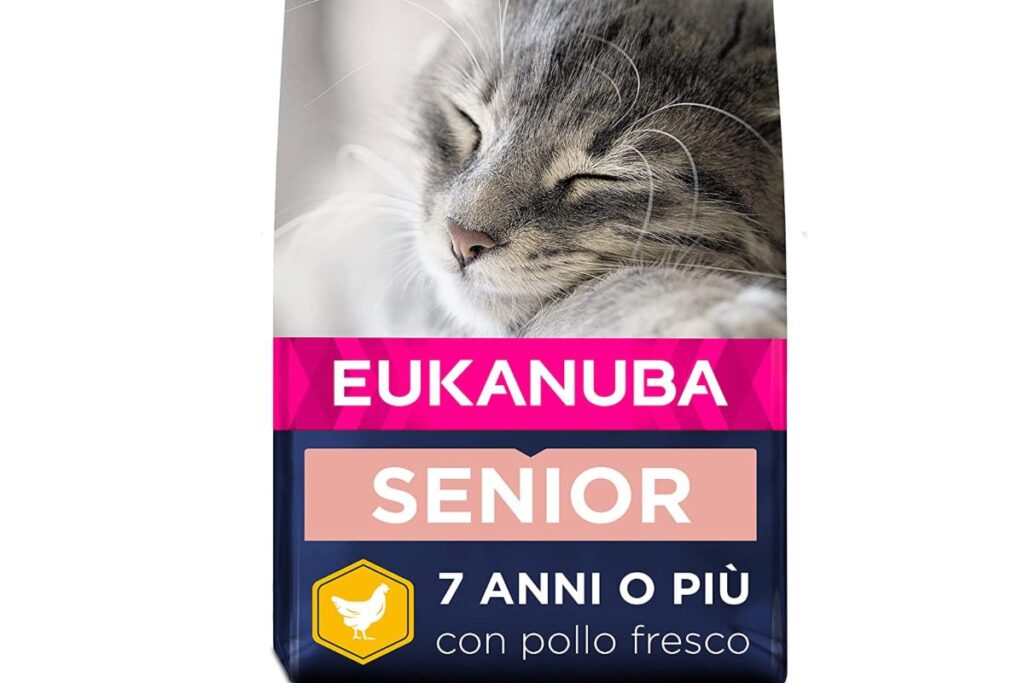 crocchette per gatto senior 