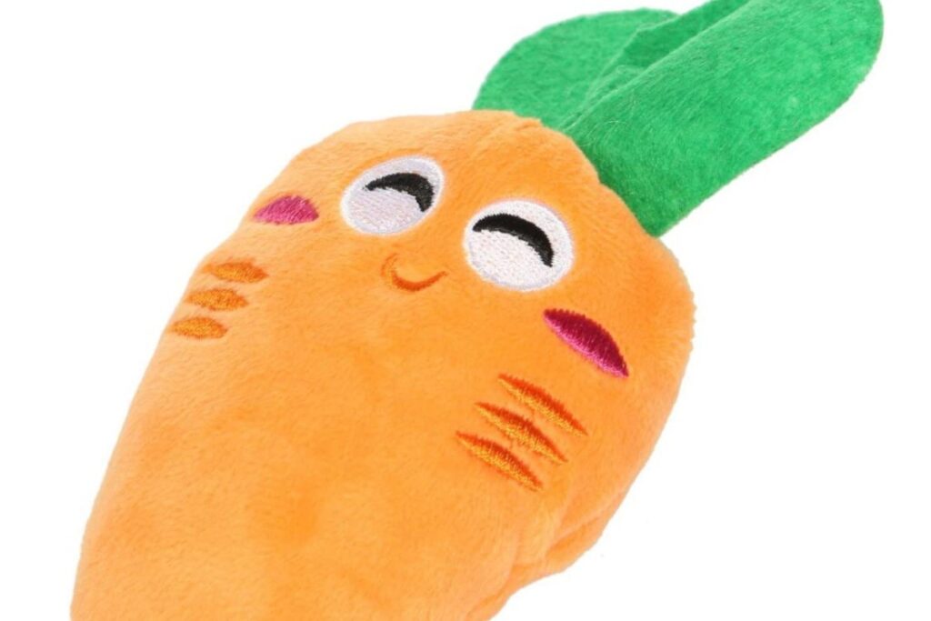 pupazzo a forma di carota