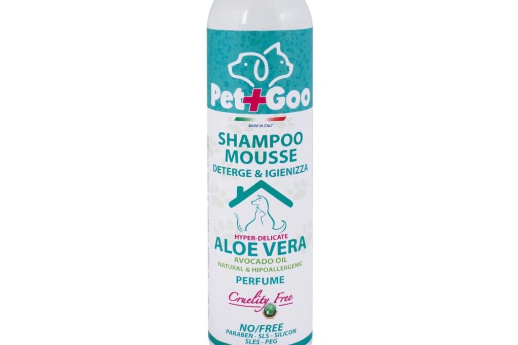 shampoo mousse per gatti