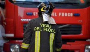 Leone, il gattino salvato dai Vigili del Fuoco