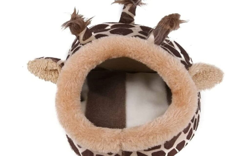 cuccia a forma di giraffa