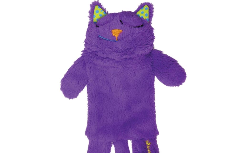 peluche a forma di gatto