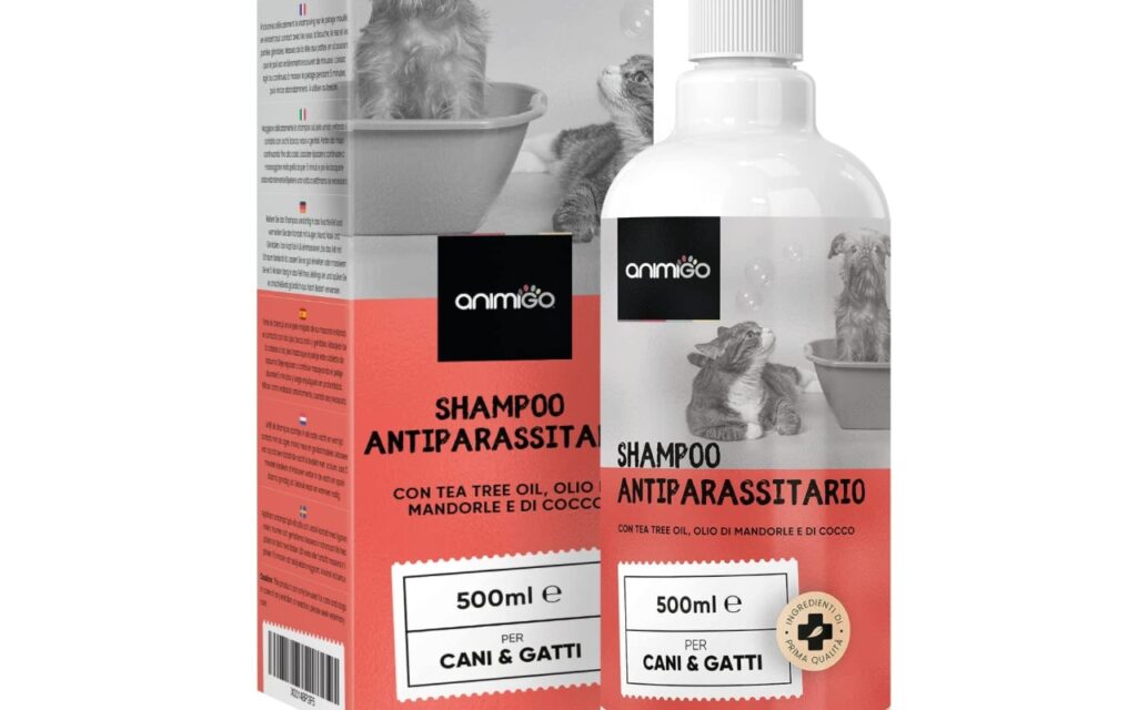 shampoo antiparassitario per gatti