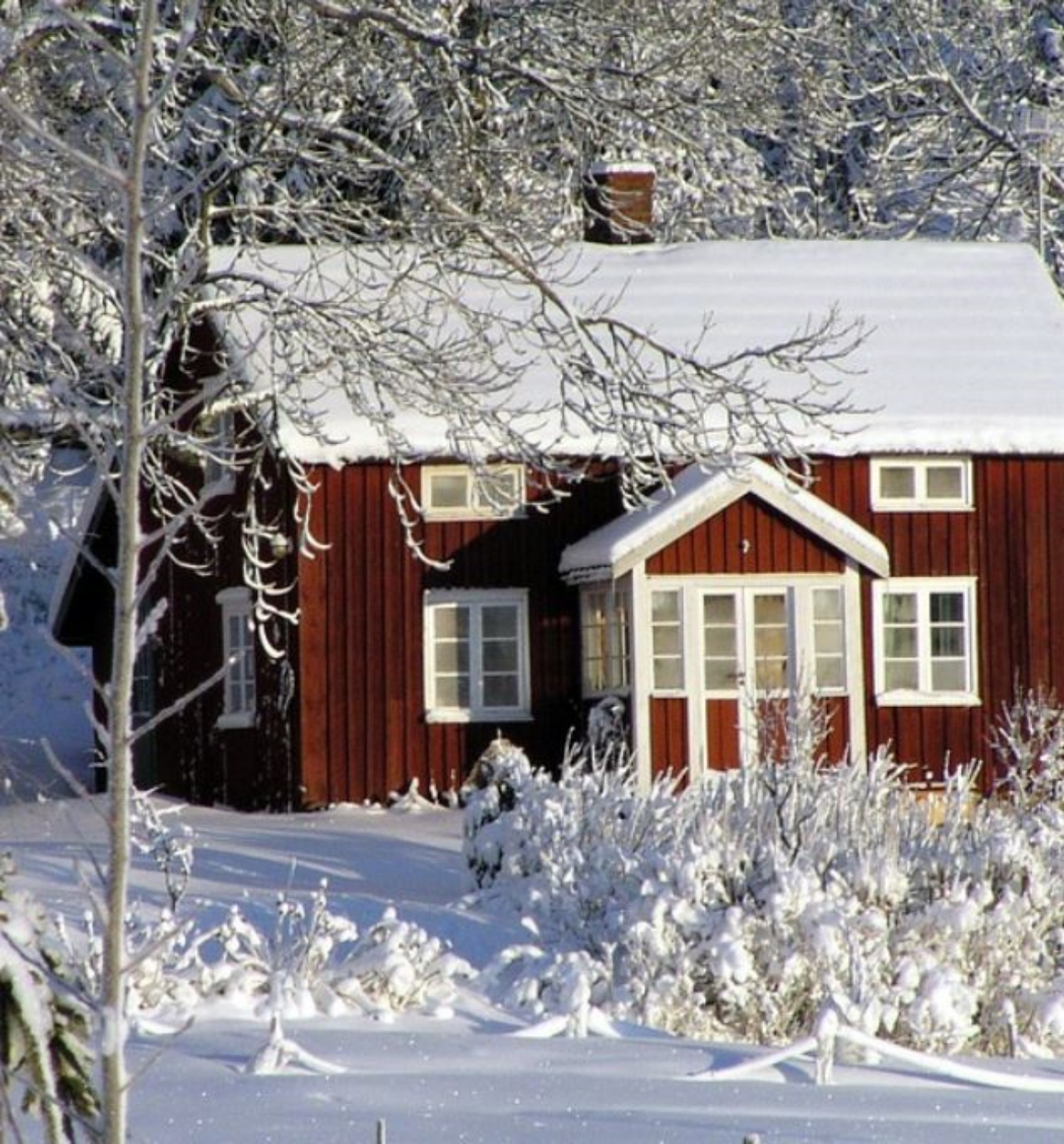 una casa rossa