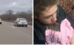 Bambino salva un gatto e insegna al mondo cosa significa essere davvero buoni