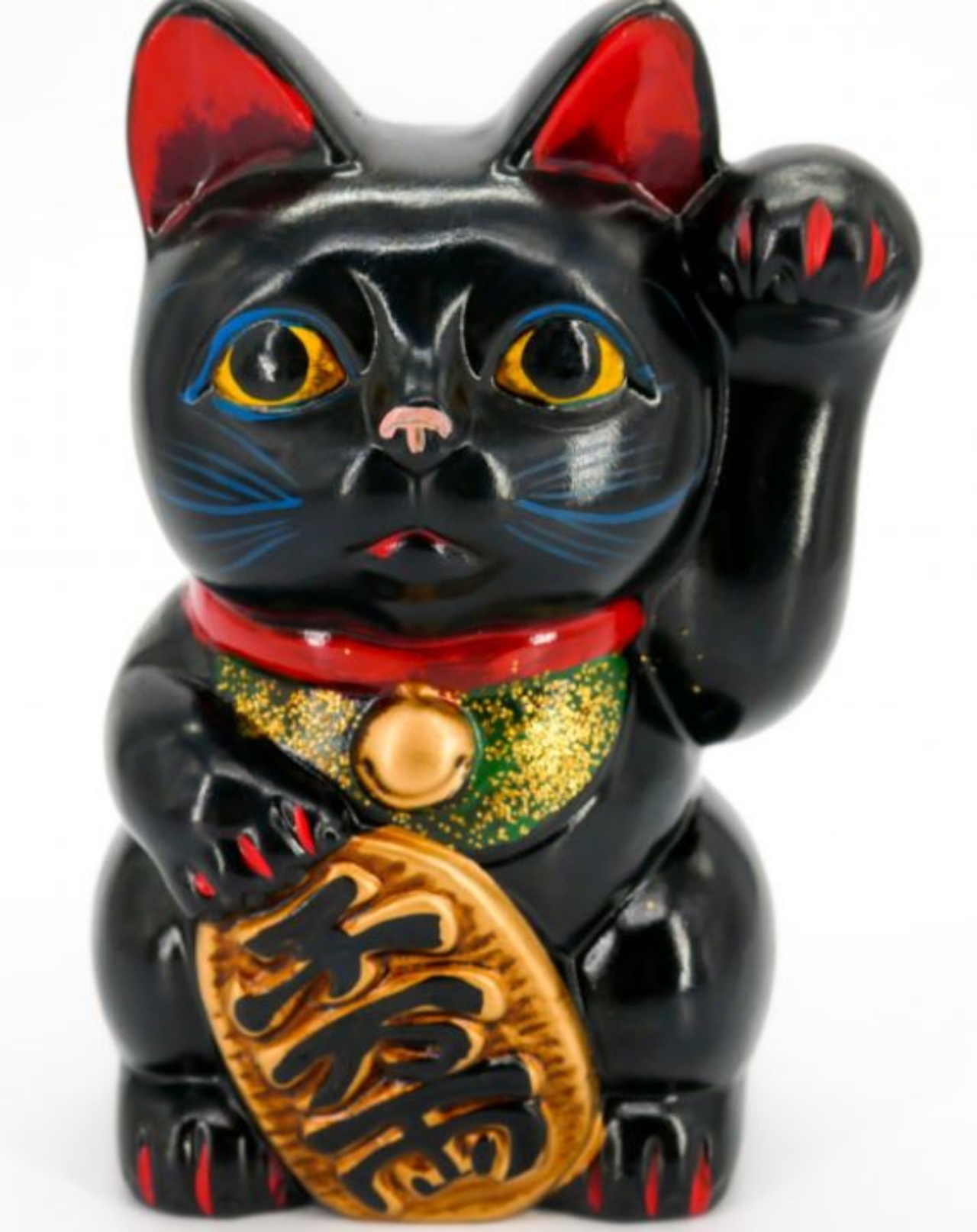 un gatto nero giapponese